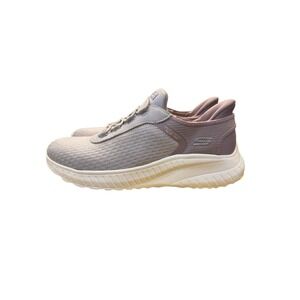 Skechers Slip-ins Womens Size 6.5 BOBS sport Squad Chaos Lavender Purple